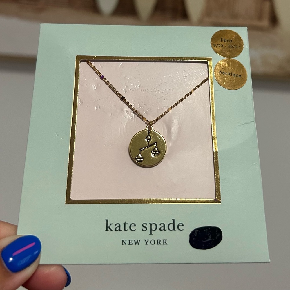 Kate Spade Libra Pendant Necklace